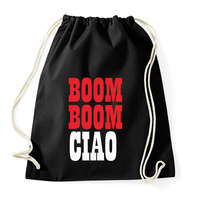 printfashion BOOM BOOM CIAO - Sportzsák, Tornazsák - Fekete