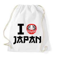 printfashion I love Japan 4 - Sportzsák, Tornazsák - Fehér