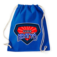 printfashion SUPER BRATYÓ - Sportzsák, Tornazsák - Bright royal