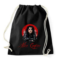 printfashion alice cooper - Sportzsák, Tornazsák - Fekete