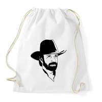 printfashion Chuck Norris - Sportzsák, Tornazsák - Fehér