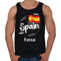 printfashion Spanyolország - Férfi atléta - Fekete