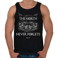 printfashion Észak nem felejt - Férfi atléta - Fekete