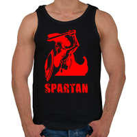 printfashion spartan - Férfi atléta - Fekete