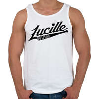 printfashion Walking Dead - Lucille - Férfi atléta - Fehér