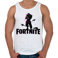 printfashion Fortnite Character - Férfi atléta - Fehér