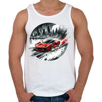 printfashion Ferrari - Férfi atléta - Fehér