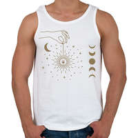 printfashion Game with the Sun - Férfi atléta - Fehér