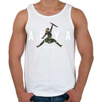 printfashion Arya Air (Camo#2) - Férfi atléta - Fehér