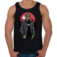 printfashion Metál Frank - Férfi atléta - Fekete