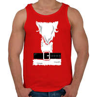 printfashion mikulás jelmez - Férfi atléta - Piros