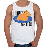 printfashion Capybara fan club - Férfi atléta - Fehér