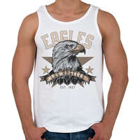 printfashion Sas 04 - Los Angeles Eagles - Férfi atléta - Fehér