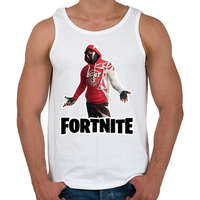 printfashion Champion Stash'd - fortnite - Férfi atléta - Fehér