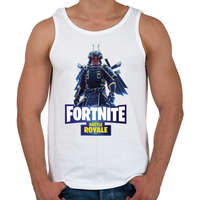 printfashion Fortnite battle royale shogun - Férfi atléta - Fehér