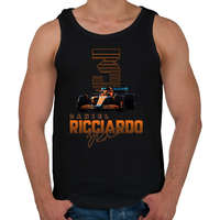 printfashion Daniel Ricciardo - Férfi atléta - Fekete