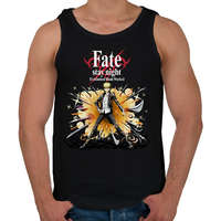 printfashion Fate stay night character - Férfi atléta - Fekete