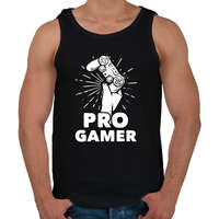 printfashion Pro Gamer - Férfi atléta - Fekete