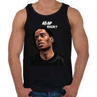printfashion A$AP ROCKY - Férfi atléta - Fekete