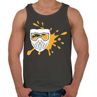 printfashion Paintball - Férfi atléta - Sötétszürke