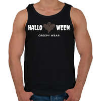 printfashion CREEPY WEAR - Férfi atléta - Fekete