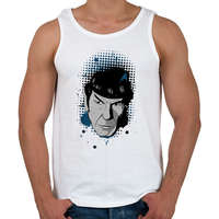 printfashion Star Trek - Spock - Férfi atléta - Fehér