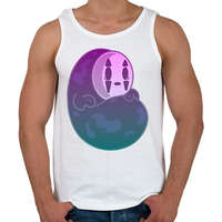 printfashion No-Face Spirit - Férfi atléta - Fehér