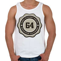 printfashion 64 - Férfi atléta - Fehér