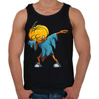 printfashion Halloween Dab - Férfi atléta - Fekete