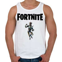 printfashion Fortnite Shadow Mecha Kitty - Férfi atléta - Fehér