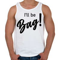 printfashion I'll be bag! - Táska minta - Férfi atléta - Fehér