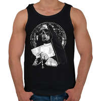 printfashion Az elátkozottak szentje - Okkult utcai ruházati Design - Férfi atléta - Fekete