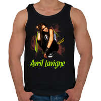 printfashion avril lavigne - Férfi atléta - Fekete