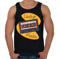 printfashion Retro mix vol 45 - Férfi atléta - Fekete