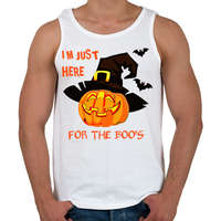 printfashion Tök boszorkány - Férfi atléta - Fehér