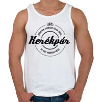 printfashion kerekpar-black - Férfi atléta - Fehér