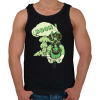 printfashion Boom - Férfi atléta - Fekete