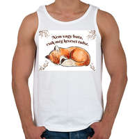 printfashion Kis Vuk - Nem vagy buta, csak még keveset tudsz. - Férfi atléta - Fehér