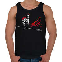 printfashion spartan - Férfi atléta - Fekete