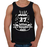 printfashion 27 lettem - Férfi atléta - Fekete