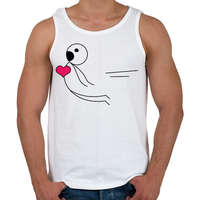 printfashion Mágneses vonzás - Férfi - Férfi atléta - Fehér