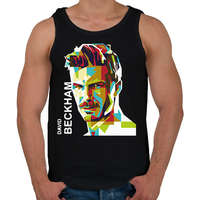 printfashion David Beckham focista - Férfi atléta - Fekete