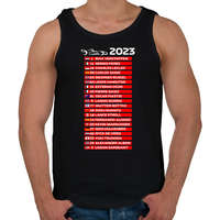 printfashion Forma 1 Versenyzők 005 - Férfi atléta - Fekete