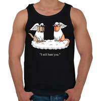 printfashion Pets heaven - Férfi atléta - Fekete