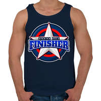 printfashion SPARTAN RACE FINISHER - Férfi atléta - Sötétkék