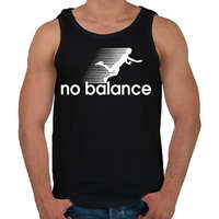 printfashion no balance - Férfi atléta - Fekete