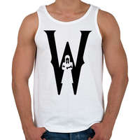 printfashion W black - Férfi atléta - Fehér