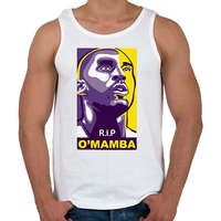 printfashion R.I.P. Mamba - Férfi atléta - Fehér