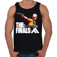 printfashion The Finals - combat-centered game show - Férfi atléta - Fekete