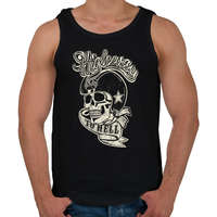 printfashion Highway to Hell - Férfi atléta - Fekete